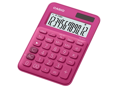 Casio MS-20UC Calculator Red