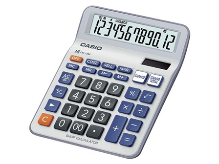 Casio DC-12M Calculator 