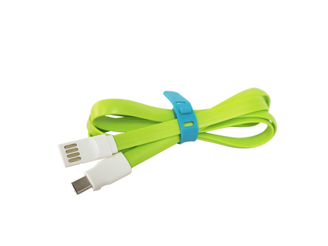 Nuvos Cable Micro USB Data Green