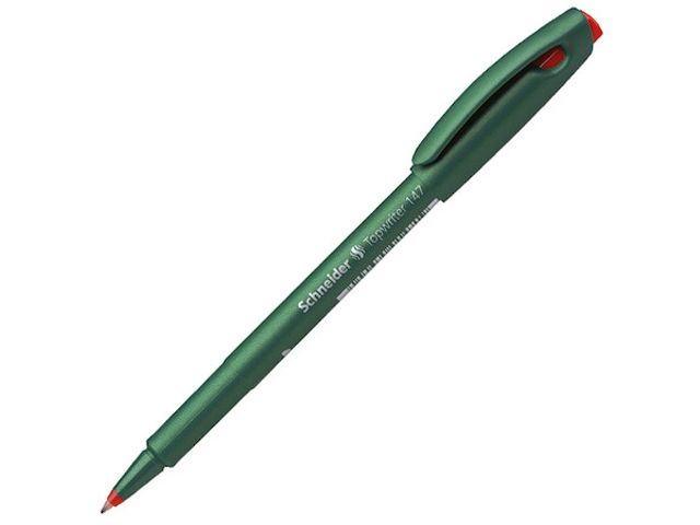 Schneider Topwriter 147 Fibrepen #1472 0.6mm Red