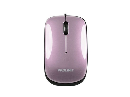 Prolink PMR3001 Retractable Optical Mouse Purple