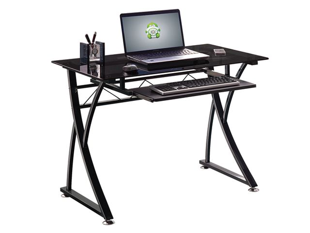 Table outlet with computer