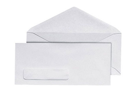 Office Warehouse Letter Envelope.#10 w/Window White 10s