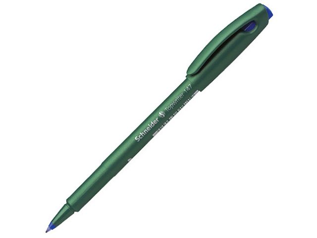 Schneider Topwriter 147 Fibrepen #1473 0.6mm Blue