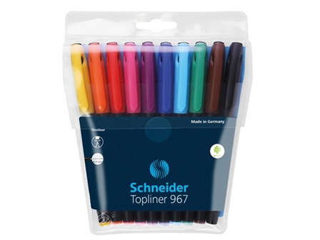 Schneider Topliner 967 Wallet #196790 0.4mm 10s
