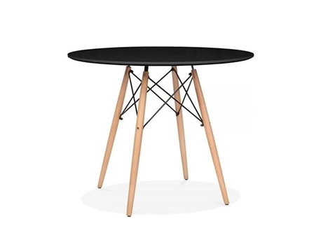 Designer Table ST-007 80cm Black