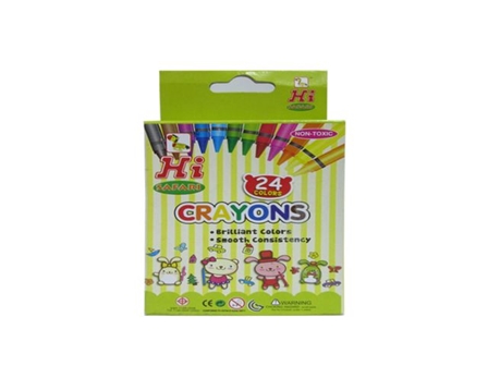 Safari Crayons R008SQPSF 24 Colors