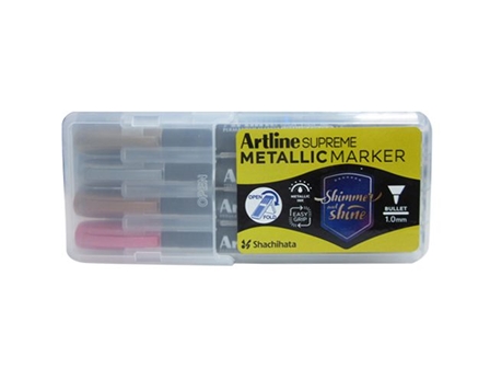 Artline Supreme Metallic Marker EPF-790 1.0mm 4s