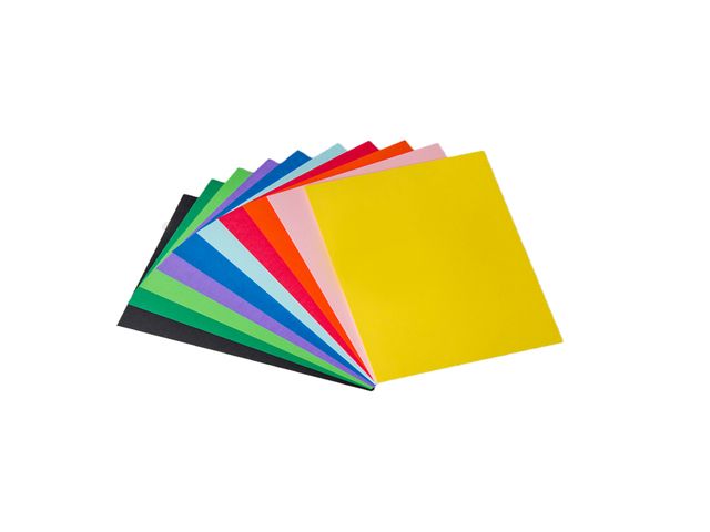 Office Warehouse Colored Paper Asstd Ltr 10s