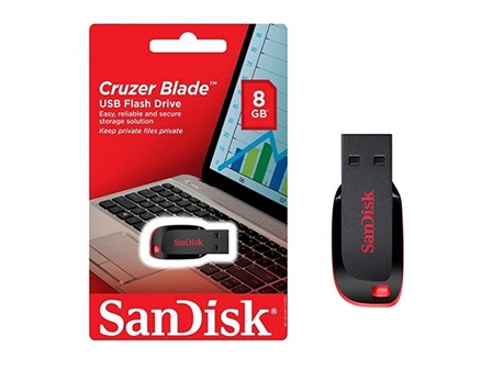 Sandisk Cruzer Blade USB Flash Drive 2.0 8GB