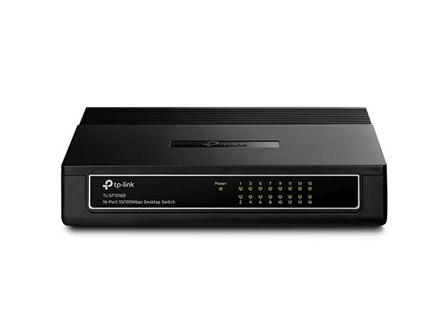 TP-Link TL-SF1016D 16-Port 10/100Mbps Desktop Switch