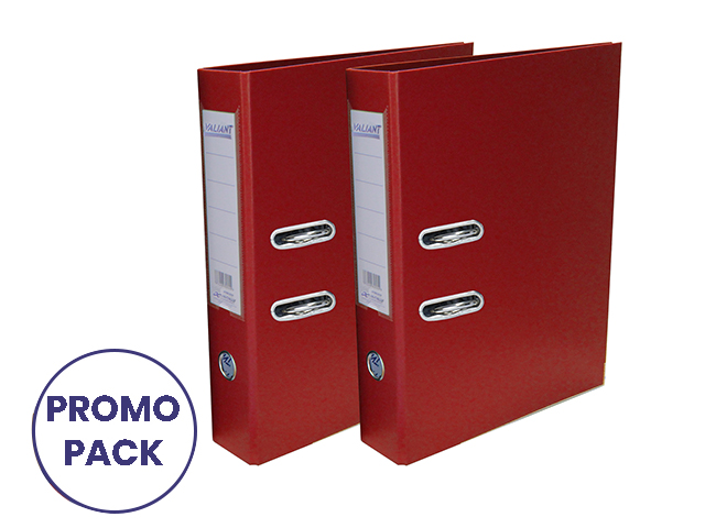 Valiant Lever Archfile Legal Red Promo Pack 2s **
