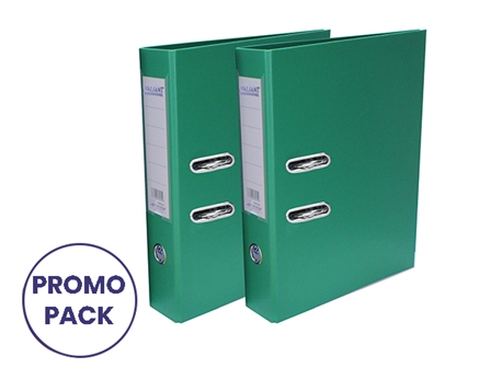 Valiant Lever Archfile Legal Green Promo Pack 2s **