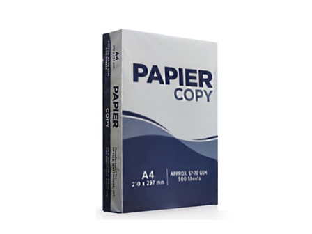 Papier Copy Paper 67-70GSM 500s A4