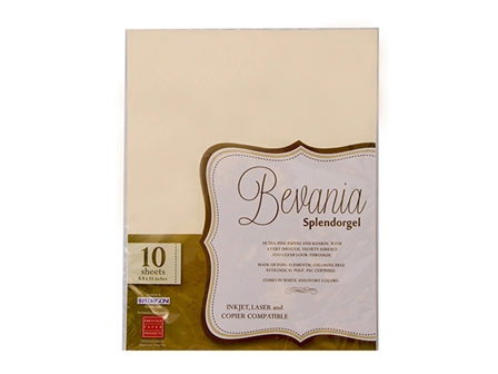 Prestige Bevania Splendorgel Specialty Paper Ivory 270gsm LTR 10s