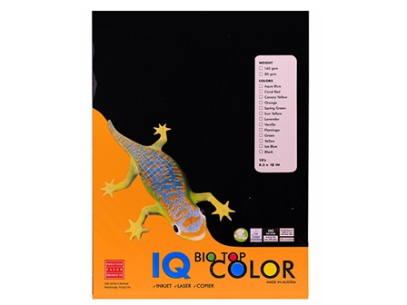 Prestige IQ Biotop Specialty Paper 160gsm Black LGL 10s