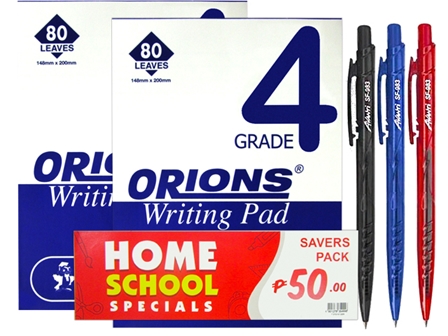 Orions Home School Savers Pack F370101225 Grade 4