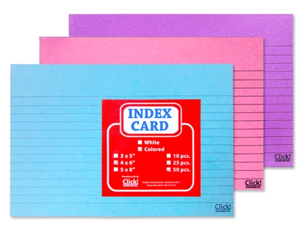 Click Index Card 4x6