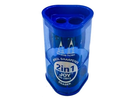 Joy Pencil Sharpener OS-28H1 2Holes Assorted