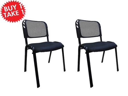 Multi-Purpose Chair CF-304SM-D Black Buy One Take One 