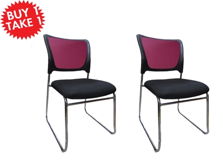 Multi-Purpose Chair S119 Red Buy One Take One 