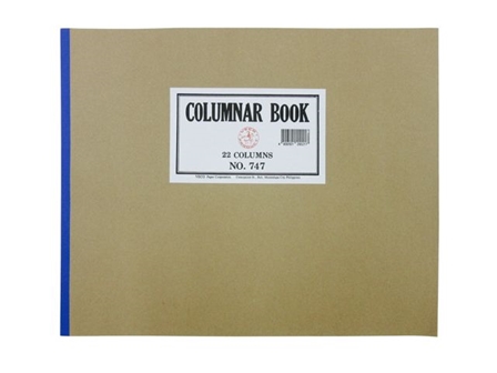 Veco Columnar Book 747 22 Columns