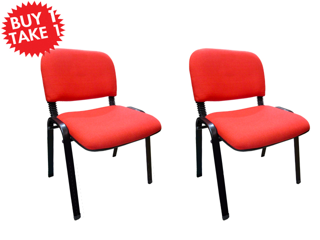 Multi-Purpose Chair CF-304N Red Buy One Take One