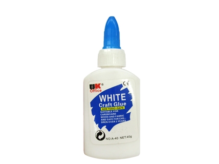 UK Office White Craft Glue 40g