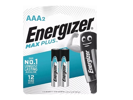 Energizer Max Plus Battery EP92BP2 AAA 2s