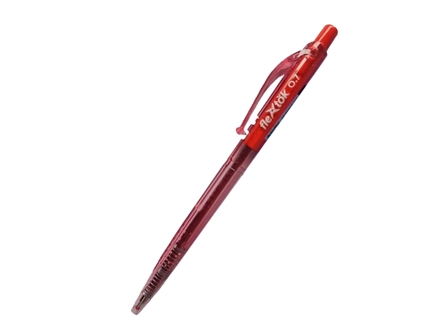 Flexoffice Flextok Retractable Pen FO-GELB036 Red
