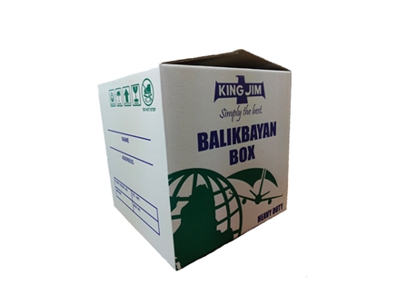 King Jim Balikbayan Box 175lbs White 20x20x20