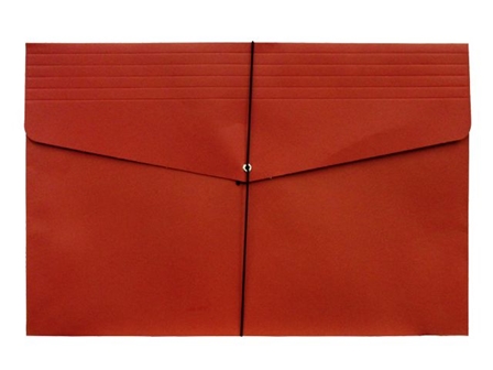 Veco Expanding Envelope Legal Maroon
