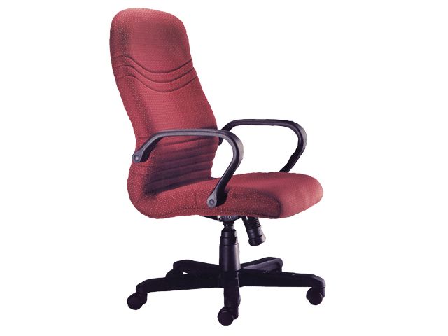 Ergonomic sales chair red