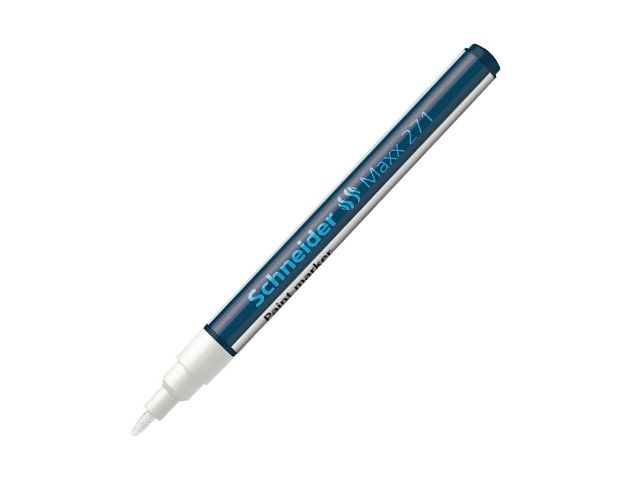 Schneider Maxx 271 Paint Marker #127149 1-2mm White