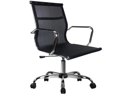 Executive Chair HT7001B Mid Back Mesh Black
