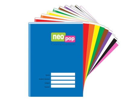 Veco NeoPop Composition Notebook 80 Leaves 10s