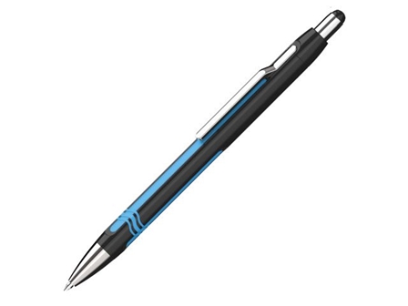 Schneider Epsilon Ballpoint Pen XB Black-Cyan/Blue