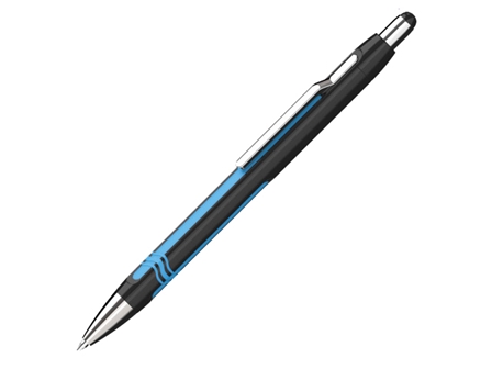 Schneider Epsilon Ballpoint Pen XB Black-Cyan/Blue