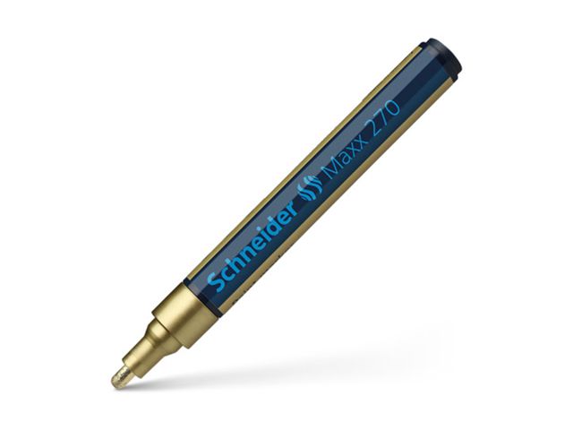 Schneider Maxx 270 Paint Marker #127053 1-3mm Gold