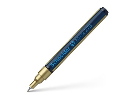 Schneider Maxx 278 Paint Marker #127853 0.8mm Gold