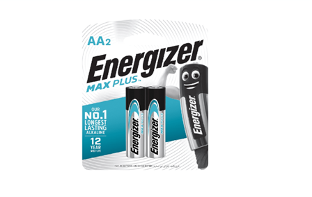 Energizer Max Plus Battery EP91BP2 AA 2s