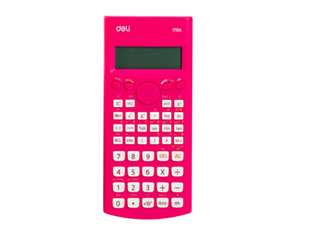 Deli E1710A Scientific Calculator Pink