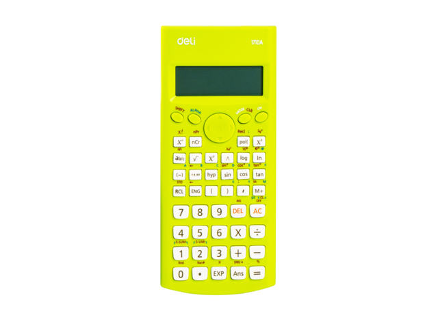 Deli E1710A Scientific Calculator Green