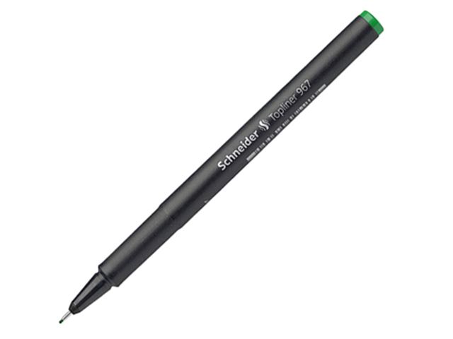 Schneider Topliner 967 Fineliner #9674 0.4mm Green 