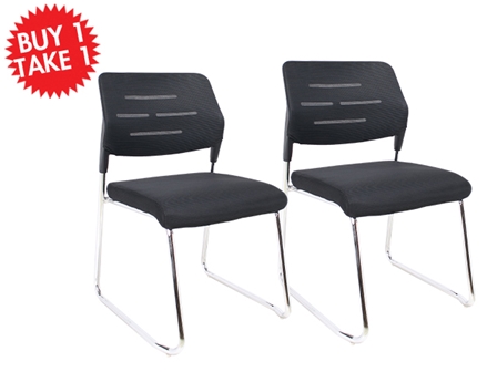 Multi-Purpose Chair SK-303C Black Buy One Take One