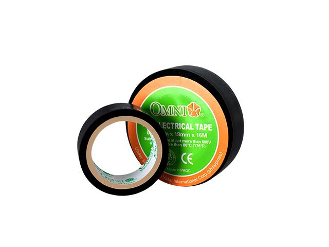 Omni PVC Electrical Tape ET165Z-16M Black