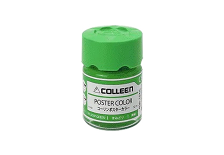 Colleen Poster Color 12ml Yellow Green
