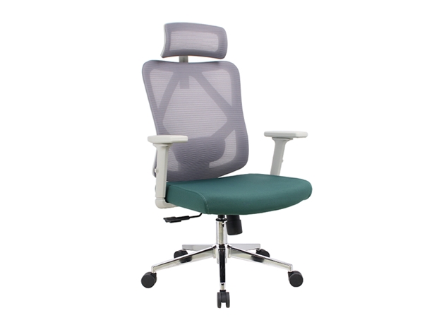 Executive Chair M18G Mesh with 3D Arm Green