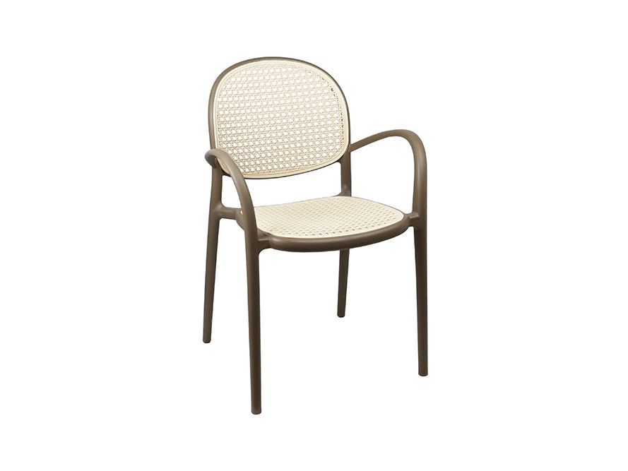 Plastic Chair THDC679 Beige