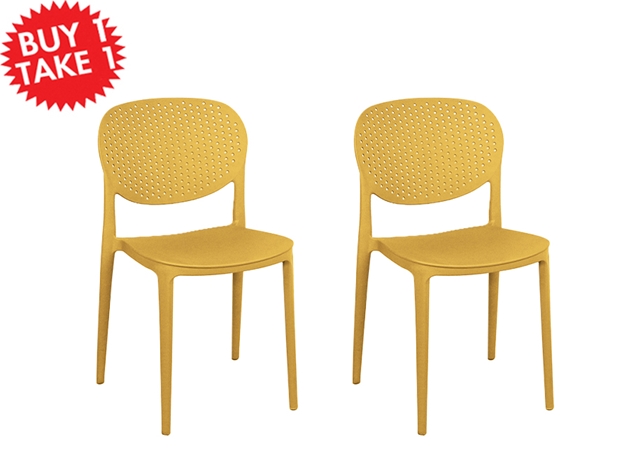 Multi-Purpose Chair THD648 Yellow Buy One Take One